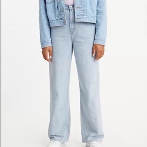 Levi’s high loose wide leg high waisted jeans